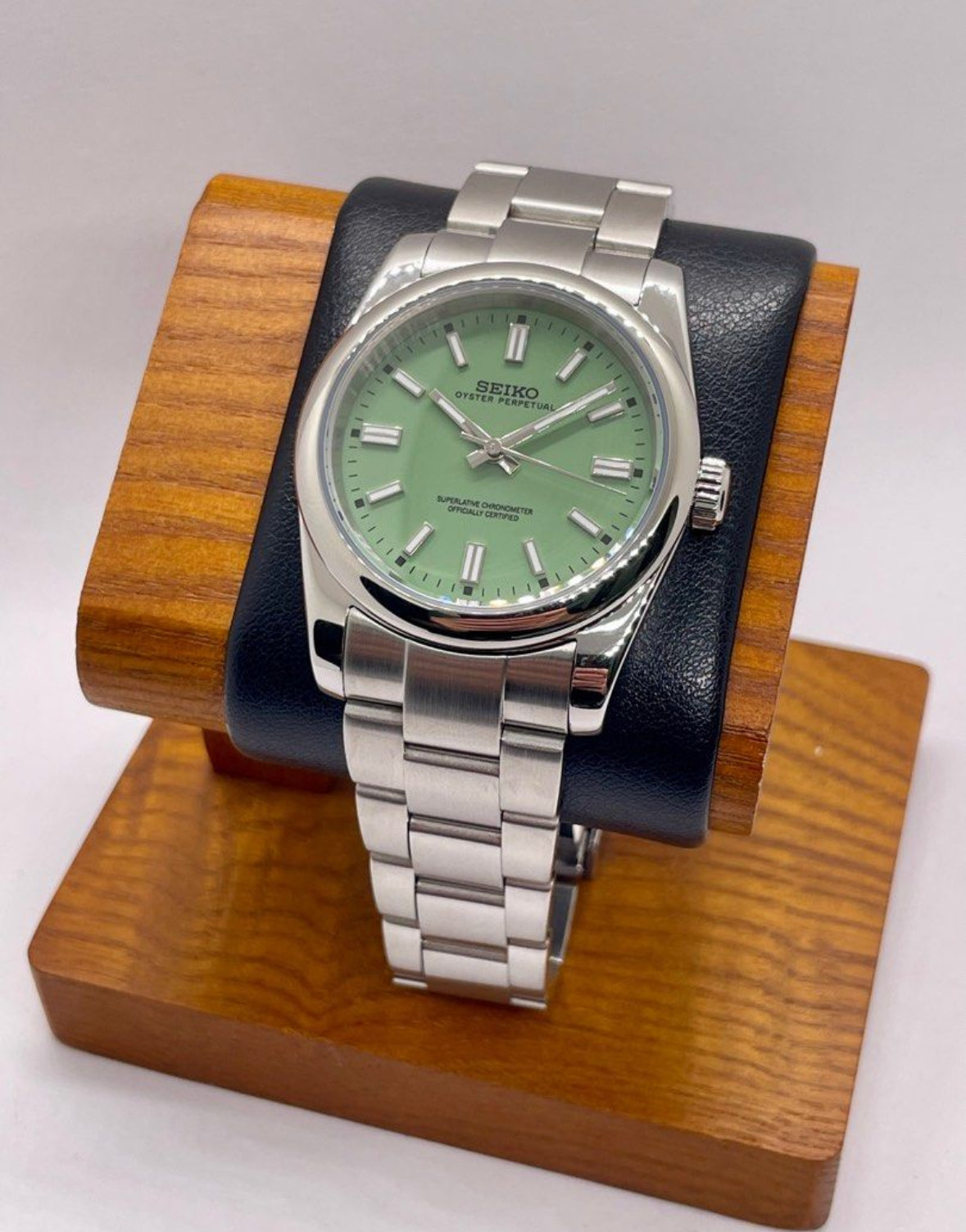 Seiko Oyster Perpetual Mod ‘Green Dial’ 36/39