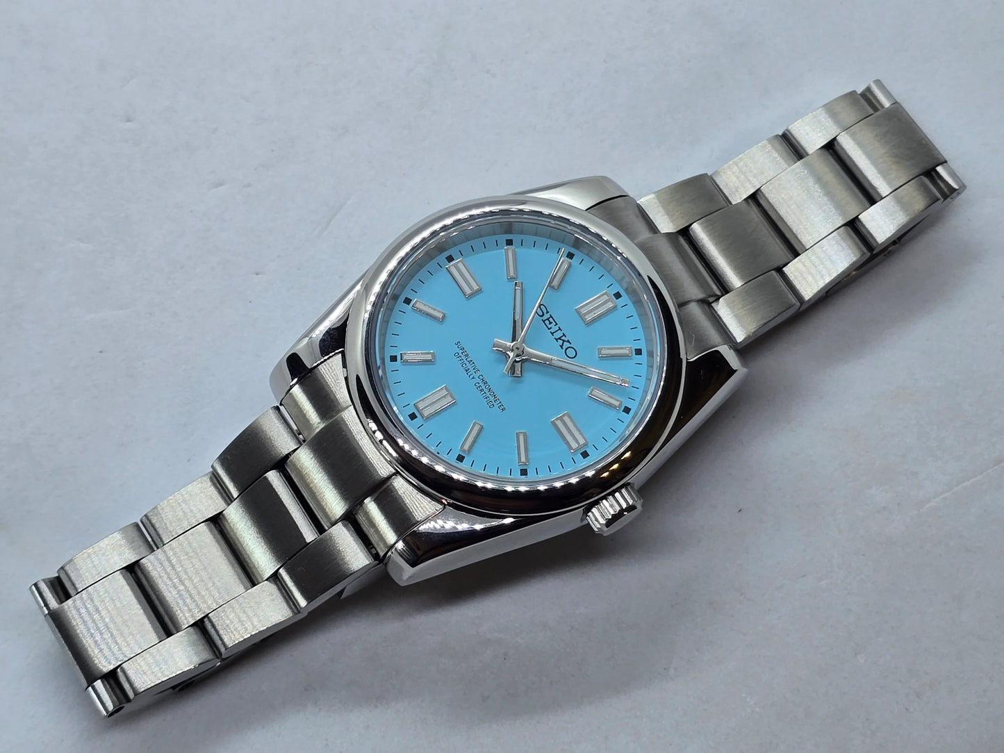 Seiko Oyster Perpetual ‘Tiffany Blue’ 36/39