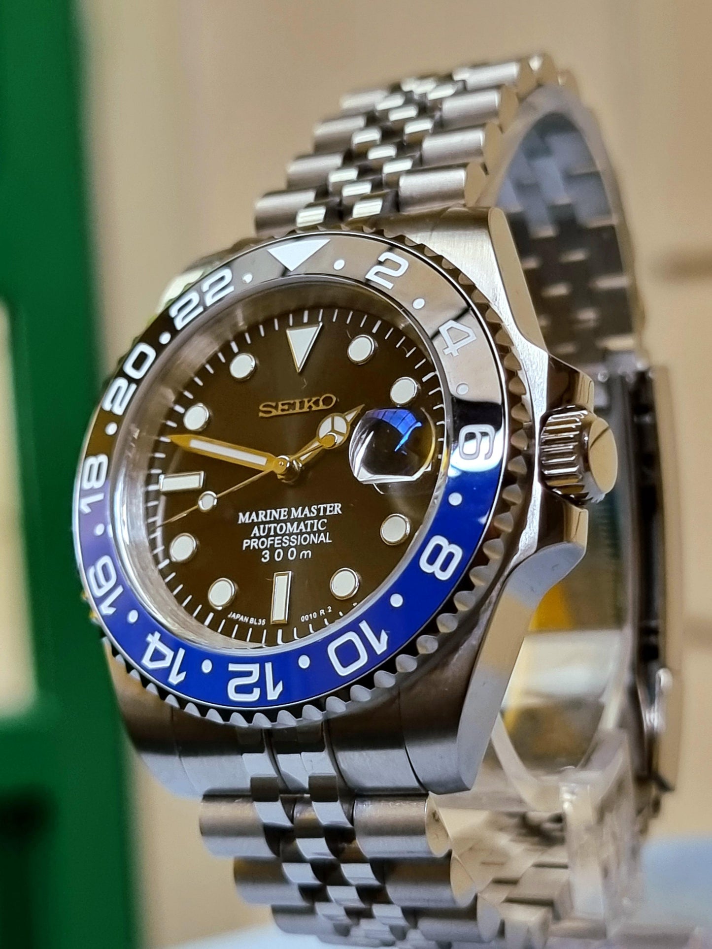 Seiko Marine Master Mod ‘Batman’ 40