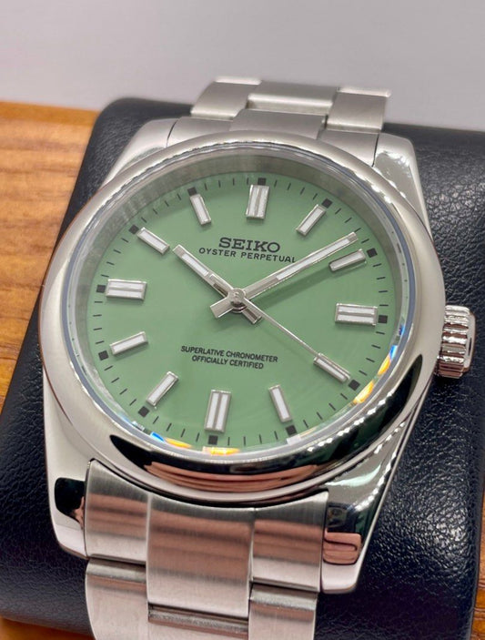 Seiko Oyster Perpetual Mod ‘Green Dial’ 36/39