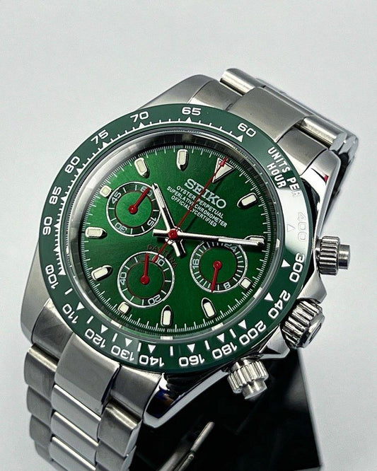 Seiko Daytona Mod ‘Green Hulk’ 40