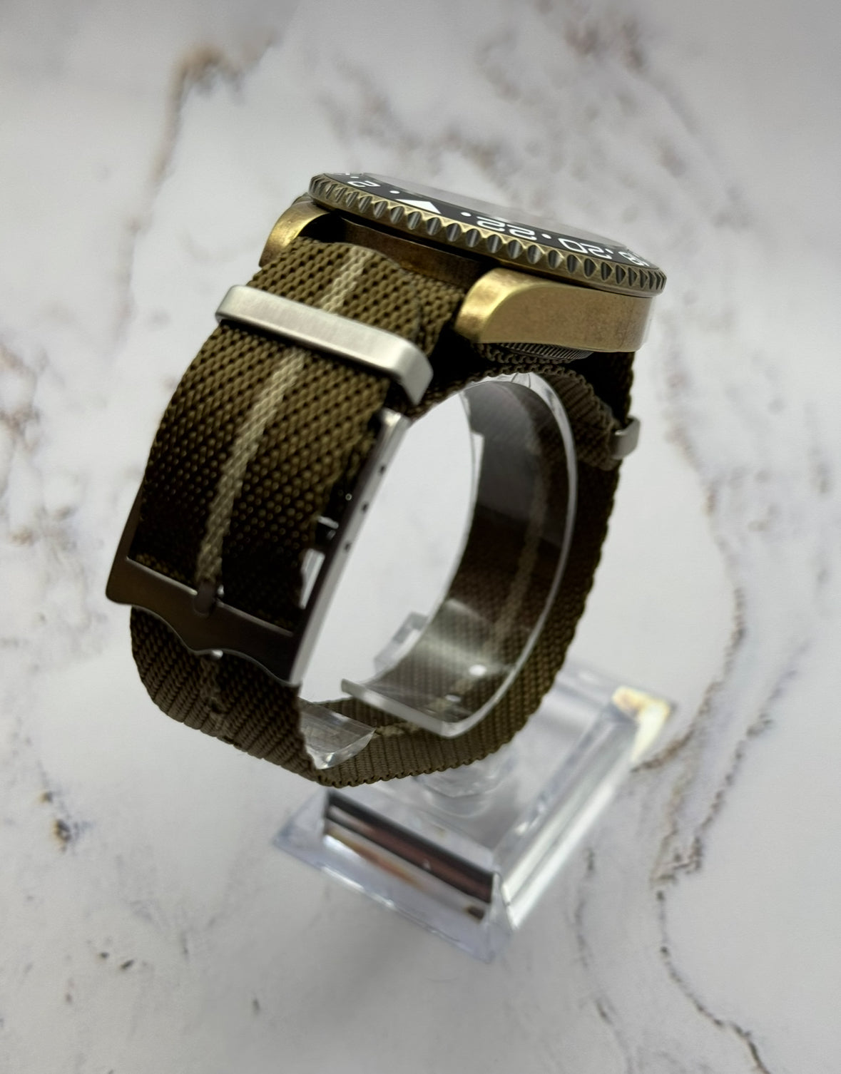 Seiko Bronze GMT Mod - Submariner Dial 40mm