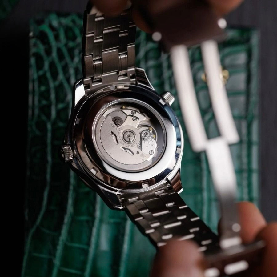 Seiko Seamaster Mod ‘Steel Black Dial’ 42