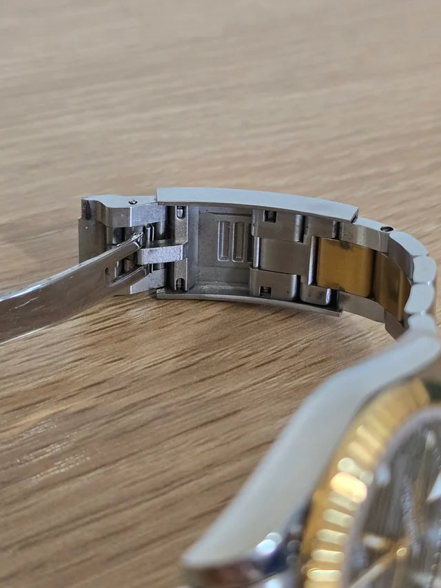 Seiko Mod Date-just ‘Wimbledon’ Gold Two-Tone 36/39 (Oyster Bracelet)