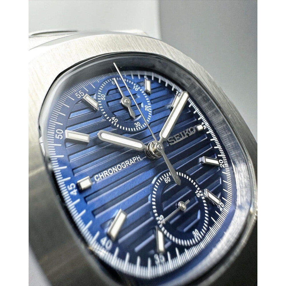 Seiko Nautilus Mod ‘Chronograph Blue Dial’ 40