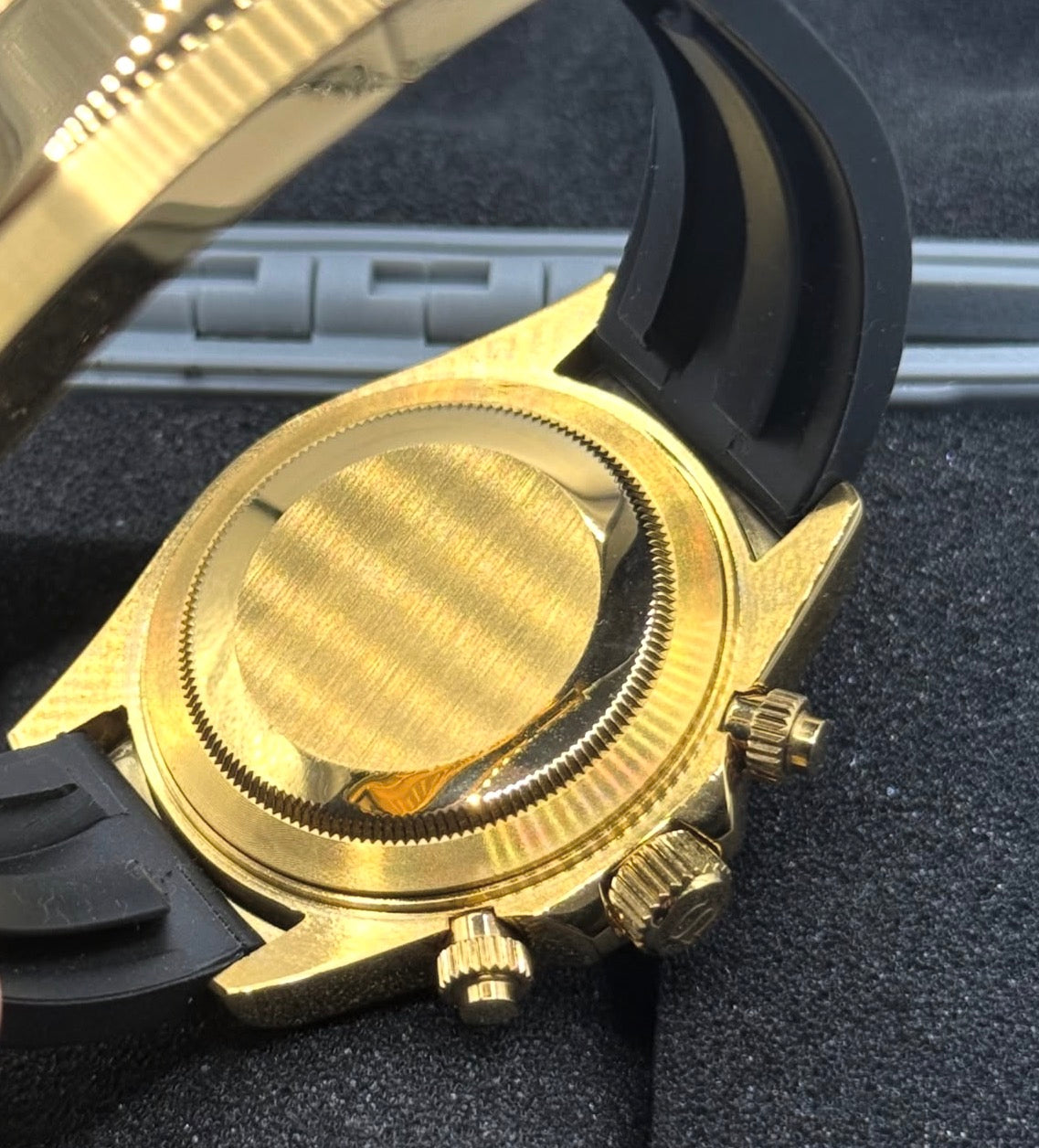Seiko Daytona Mod Oysterflex ‘Gold White Dial’ 40
