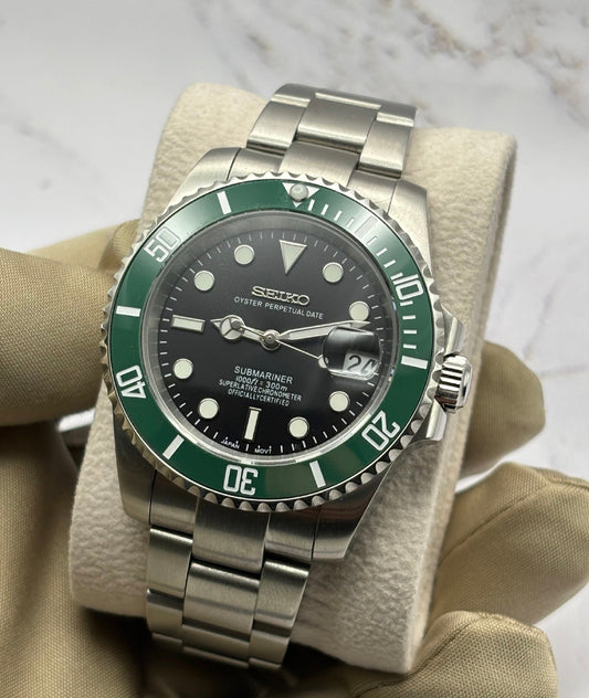 Custom Seiko Submariner Mod Starbucks