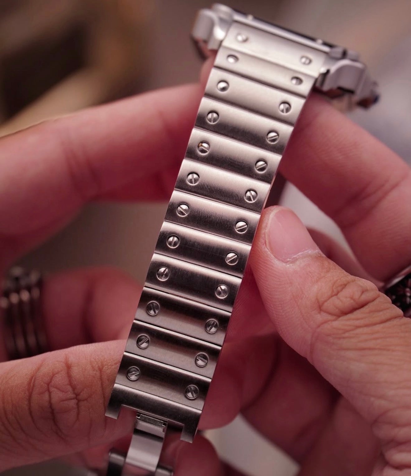 Seiko Santos mod ‘Ladies Blue Dial’ 34mm