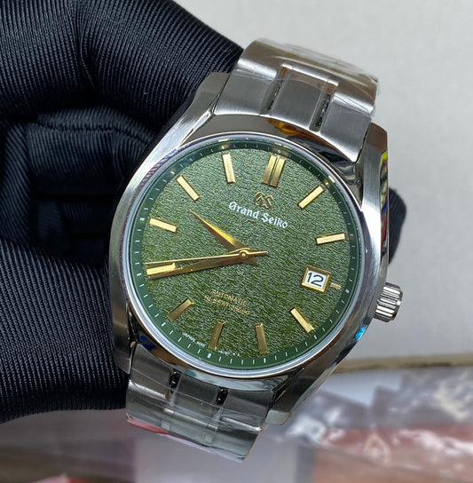 GS Seiko Mod Green Dial 39mm