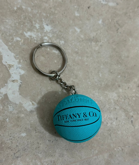 SPALDING ‘Tiffany’ Basketball Keychain