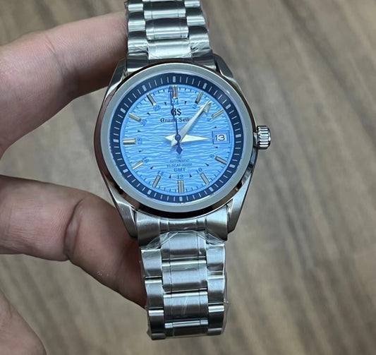 GS Seiko Mod Blue Dial 39mm