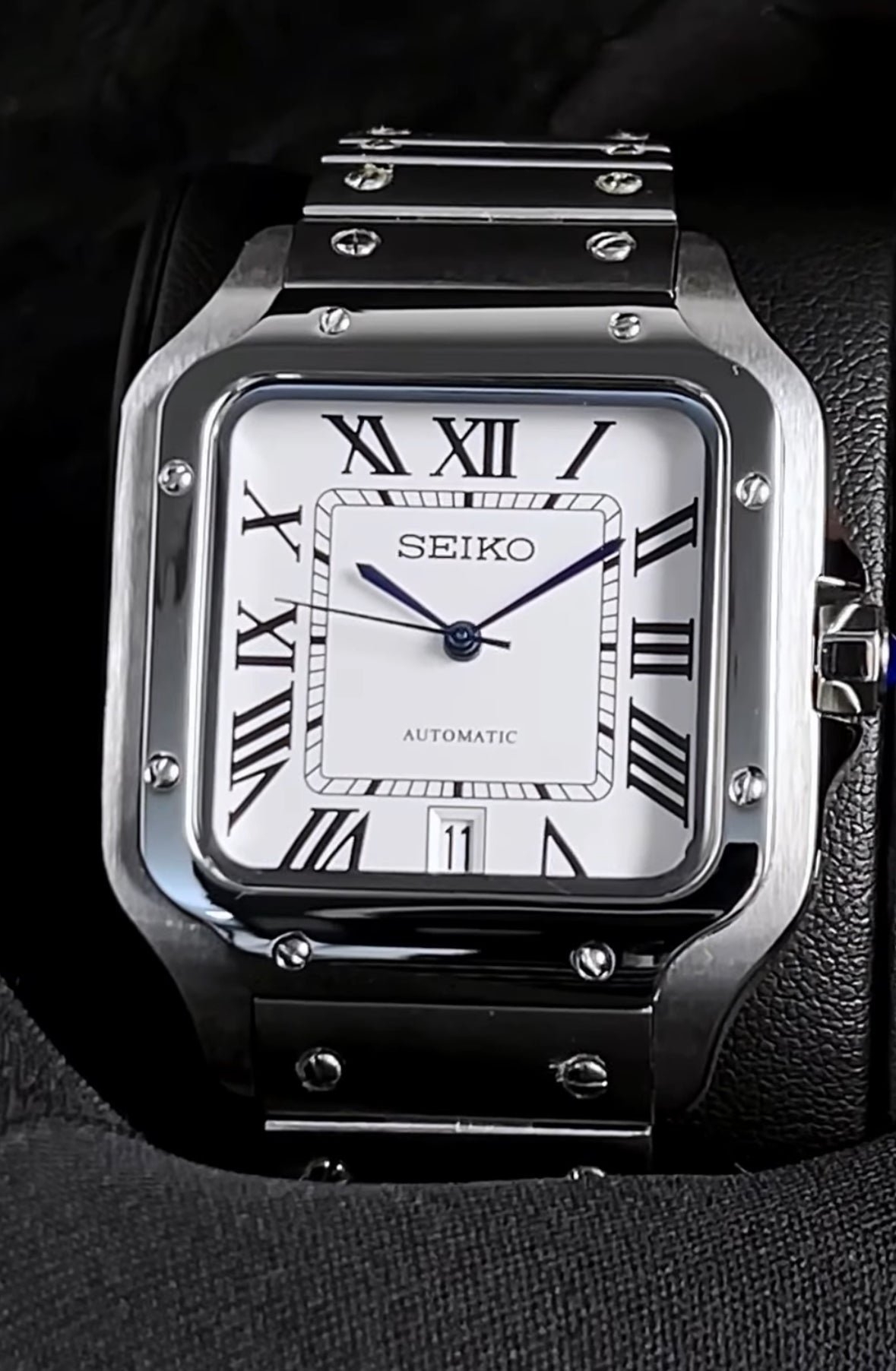 Seiko Santos White Dial 39mm w/(Date)