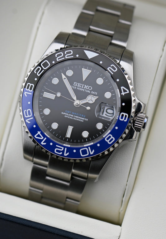 Seiko GMT-Master II Mod ‘Batman’ (NH35)