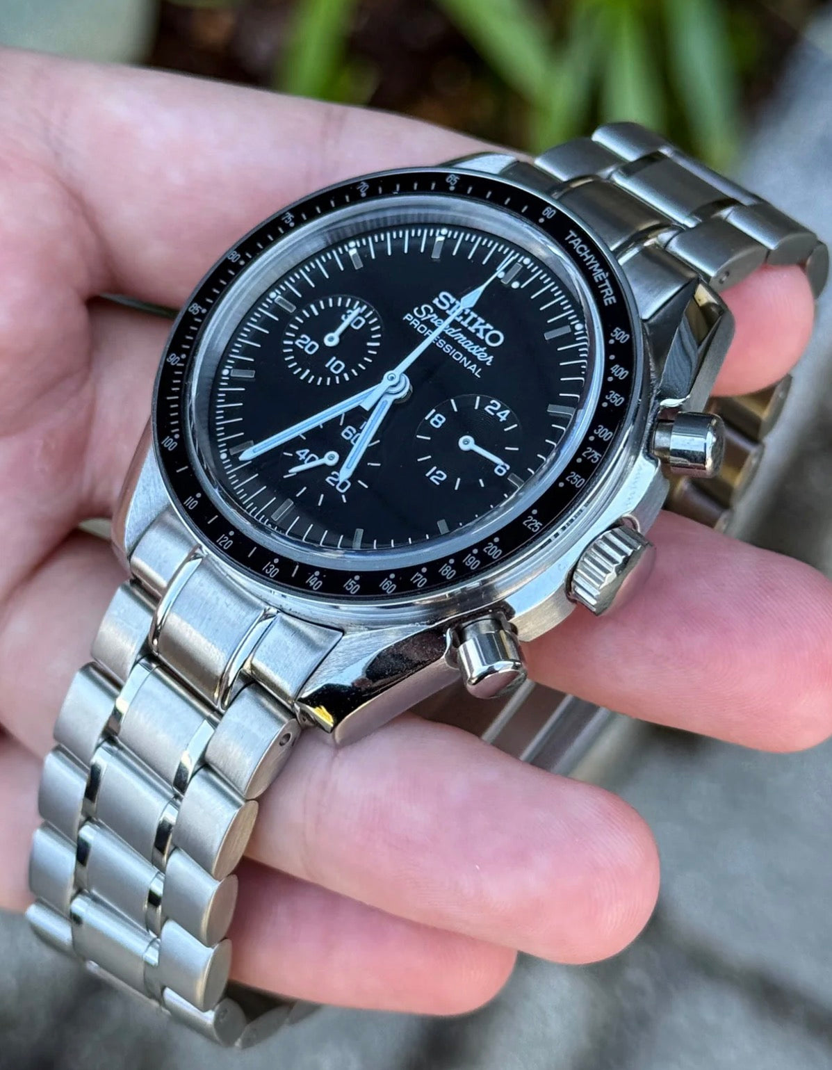 Seiko Speedmaster Mod ‘Moonwatch Black Dial’ 41