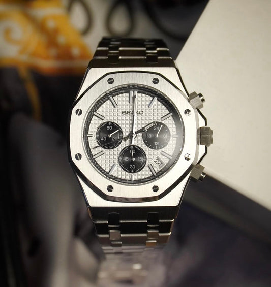 Seiko Royal Oak Mad ‘Panda Chrono’ 42mm