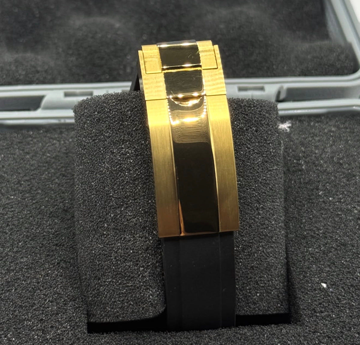 Seiko Daytona Mod Oysterflex ‘Gold White Dial’ 40