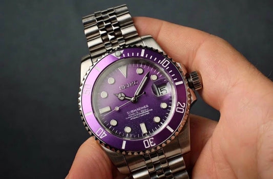 Seiko Submariner Mod ‘Purple’  40mm