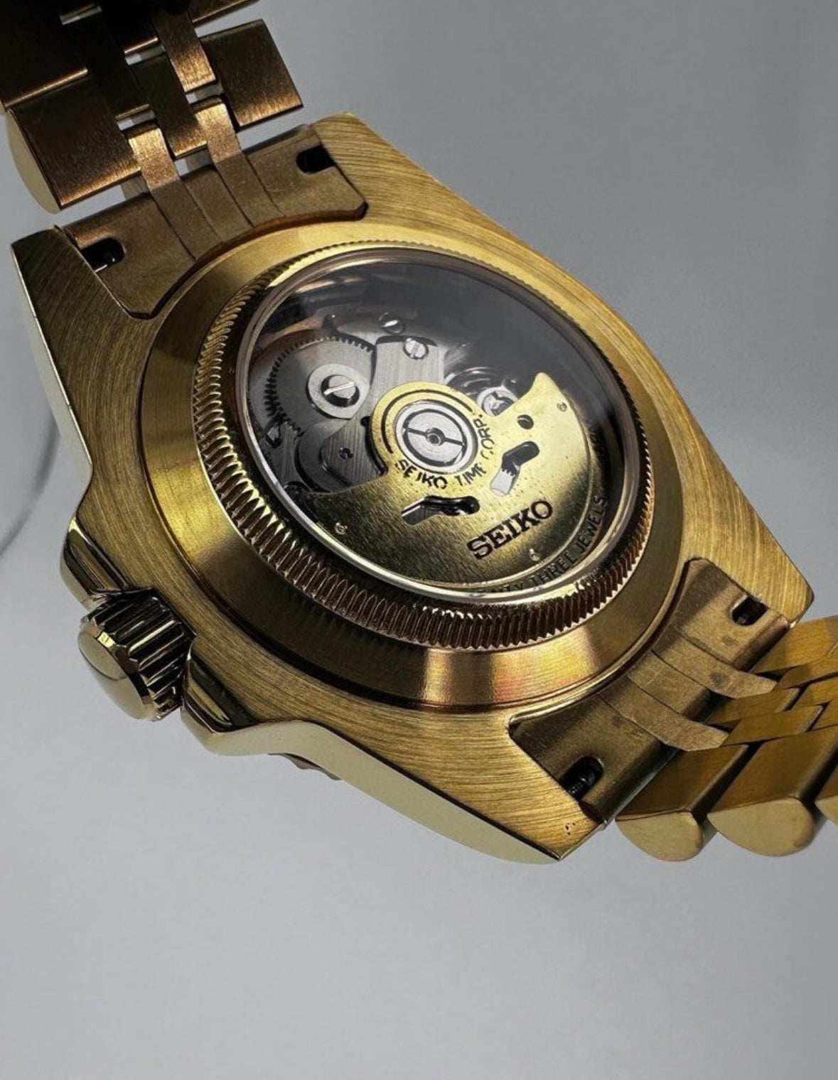 Seiko GMT- Master II Mod ‘Golden Hulk’ 40