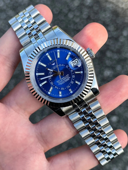 Seiko Sky- Dweller Mod ‘Azure Dial’ 41mm