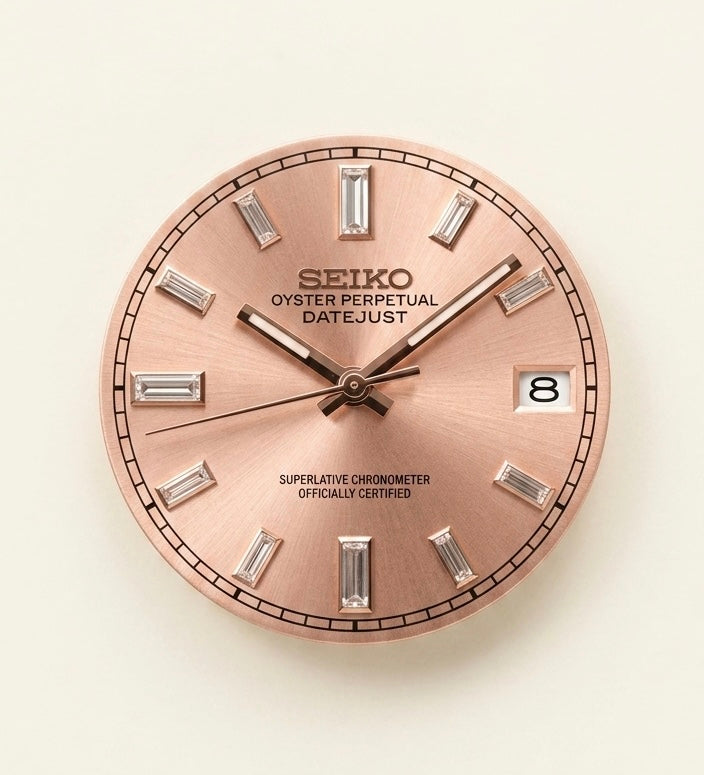 Seiko Datejust Pink dial (36mm case)
