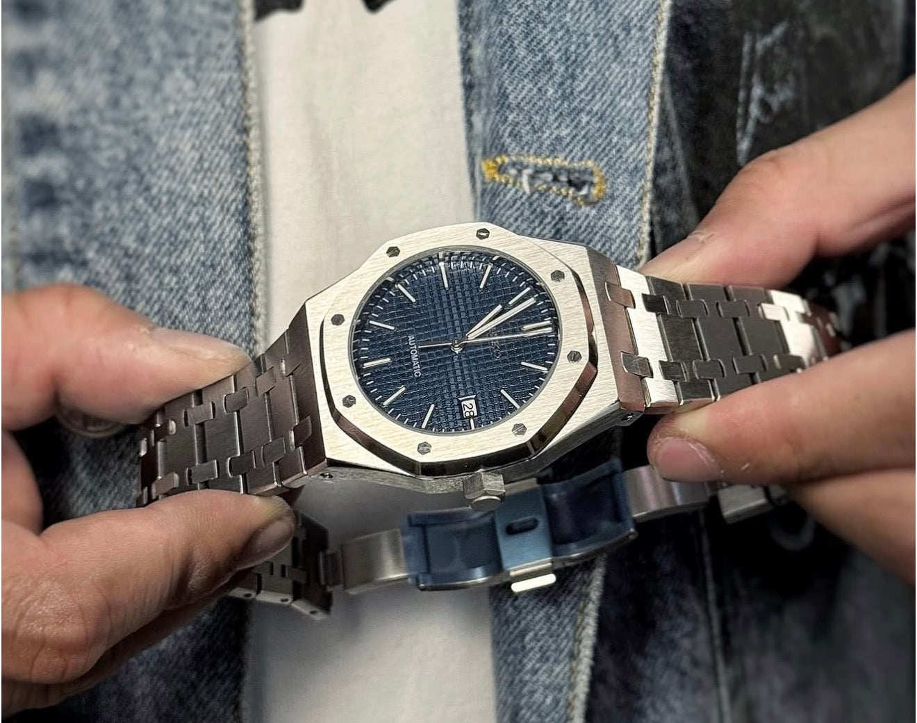 Seiko Royal Oak Mod ‘Navy Blue Dial’ 41
