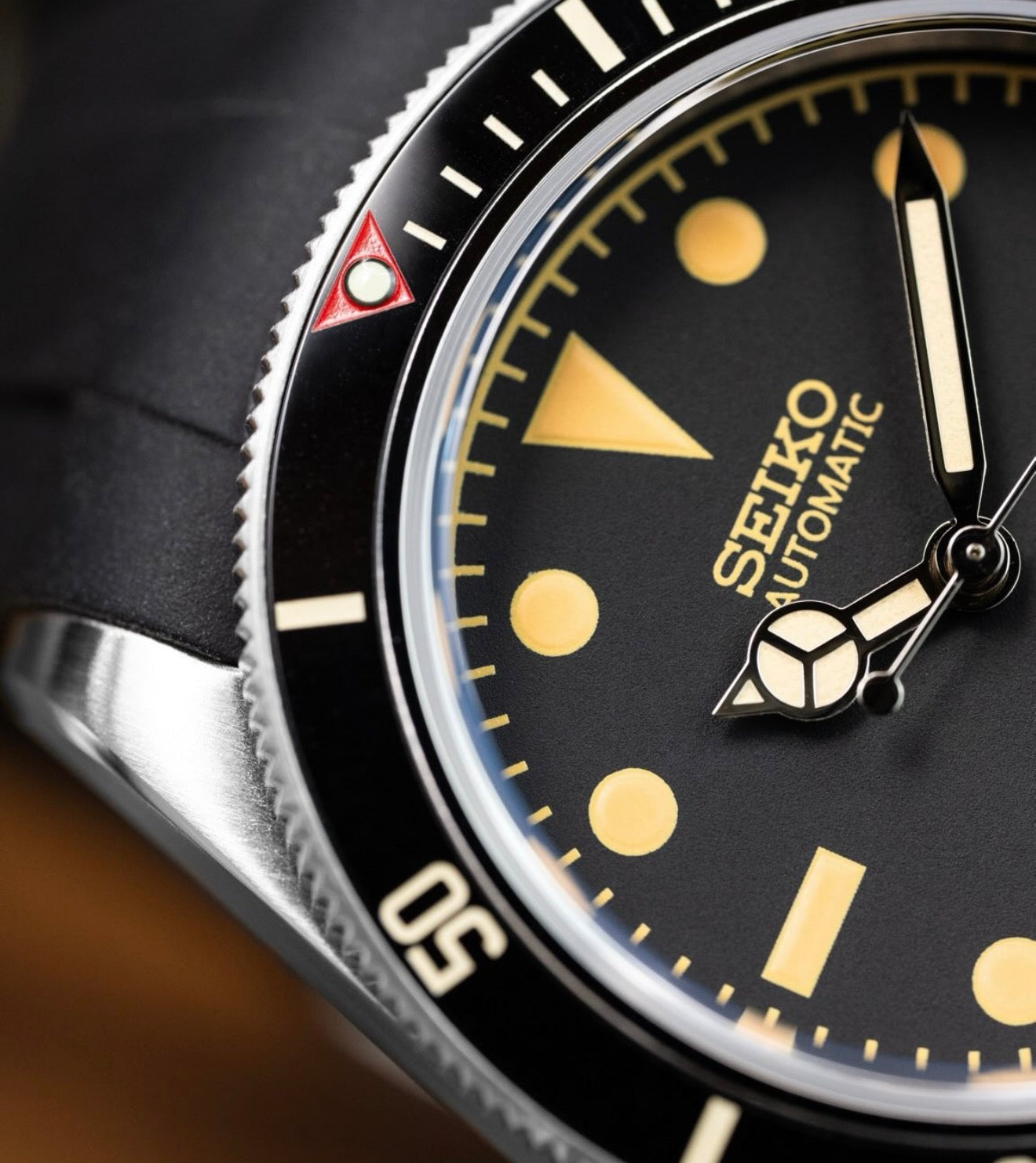 Seiko Scubamaster 58 Mod Rubbed Strap 40mm