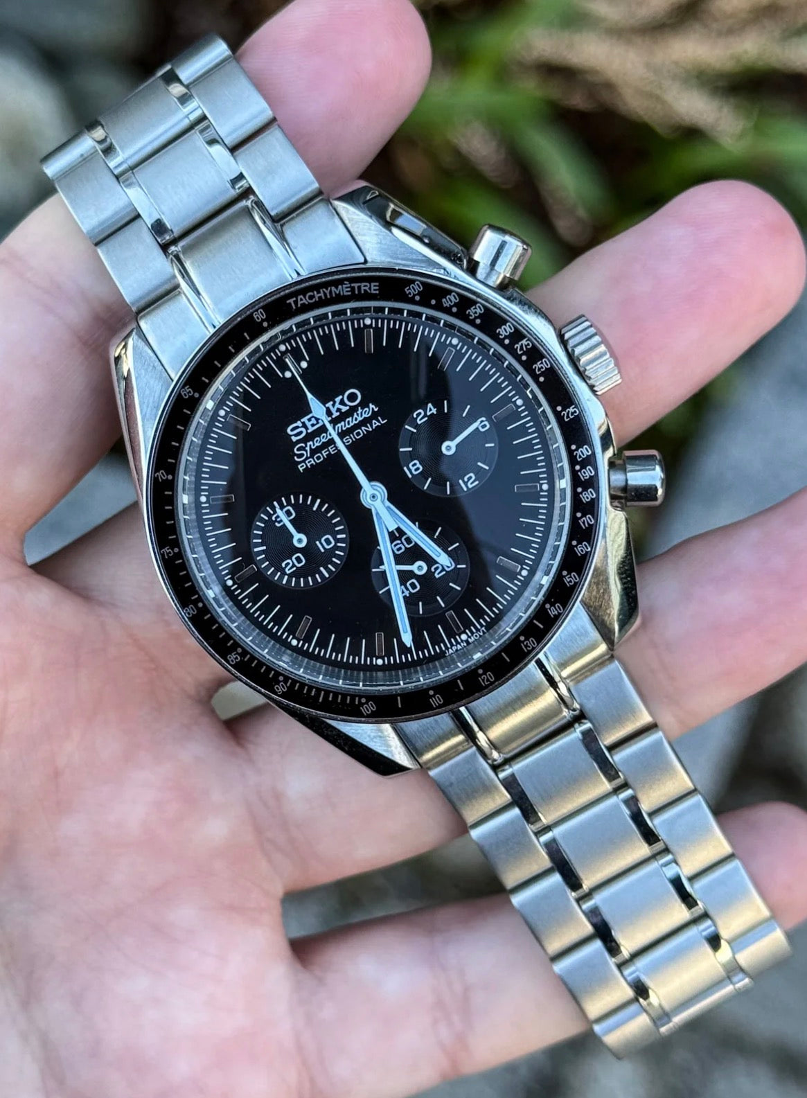 Seiko Speedmaster Mod ‘Moonwatch Black Dial’ 41