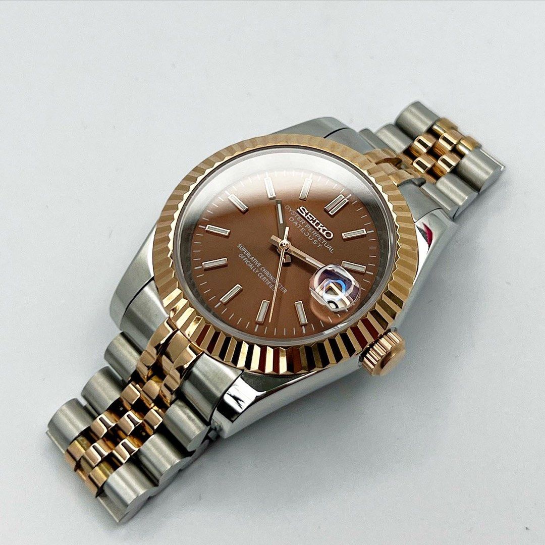 Seiko Datejust ‘Bronze Whisper’ Two-Tone Bronze Dial 36/39mm