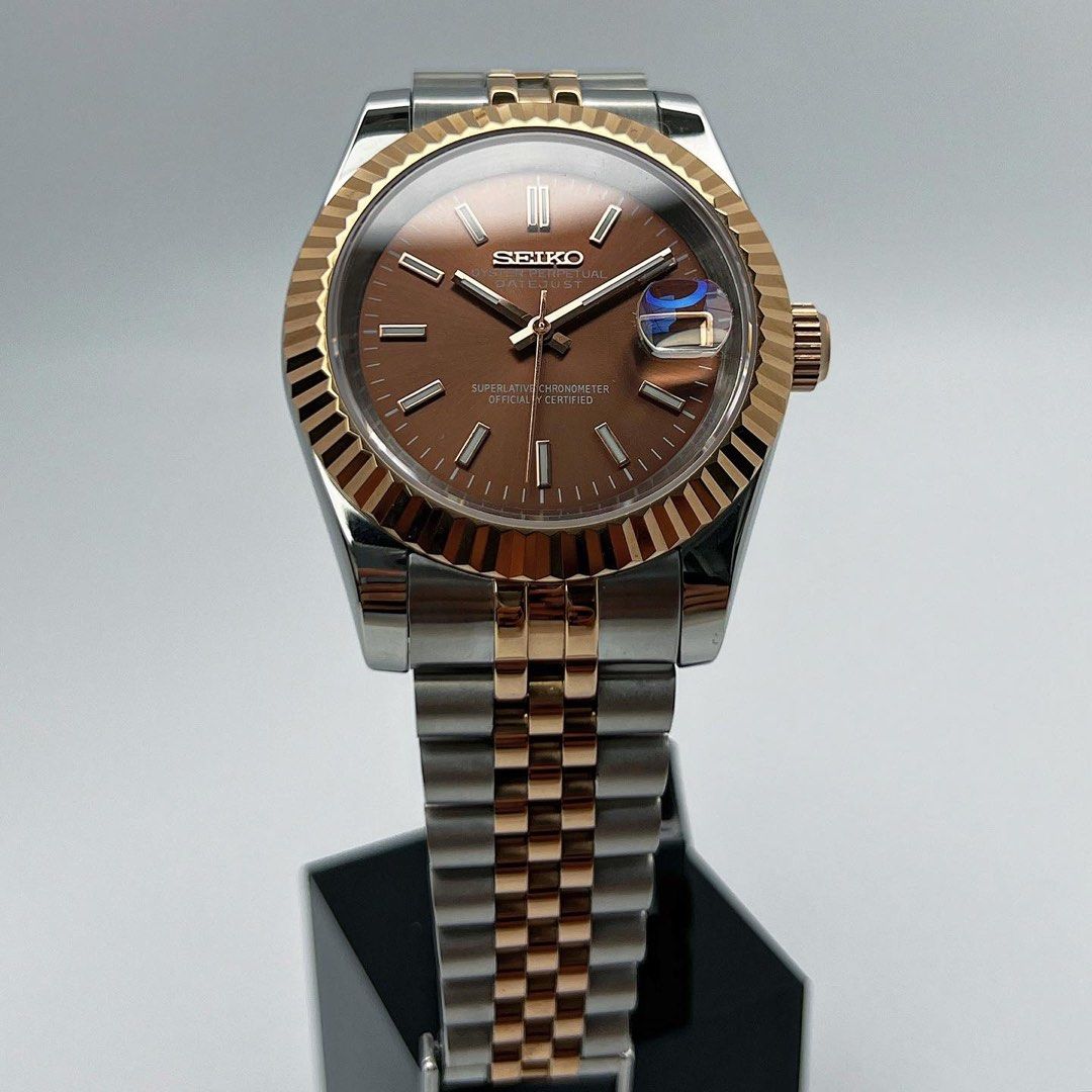 Seiko Datejust ‘Bronze Whisper’ Two-Tone Bronze Dial 36/39mm