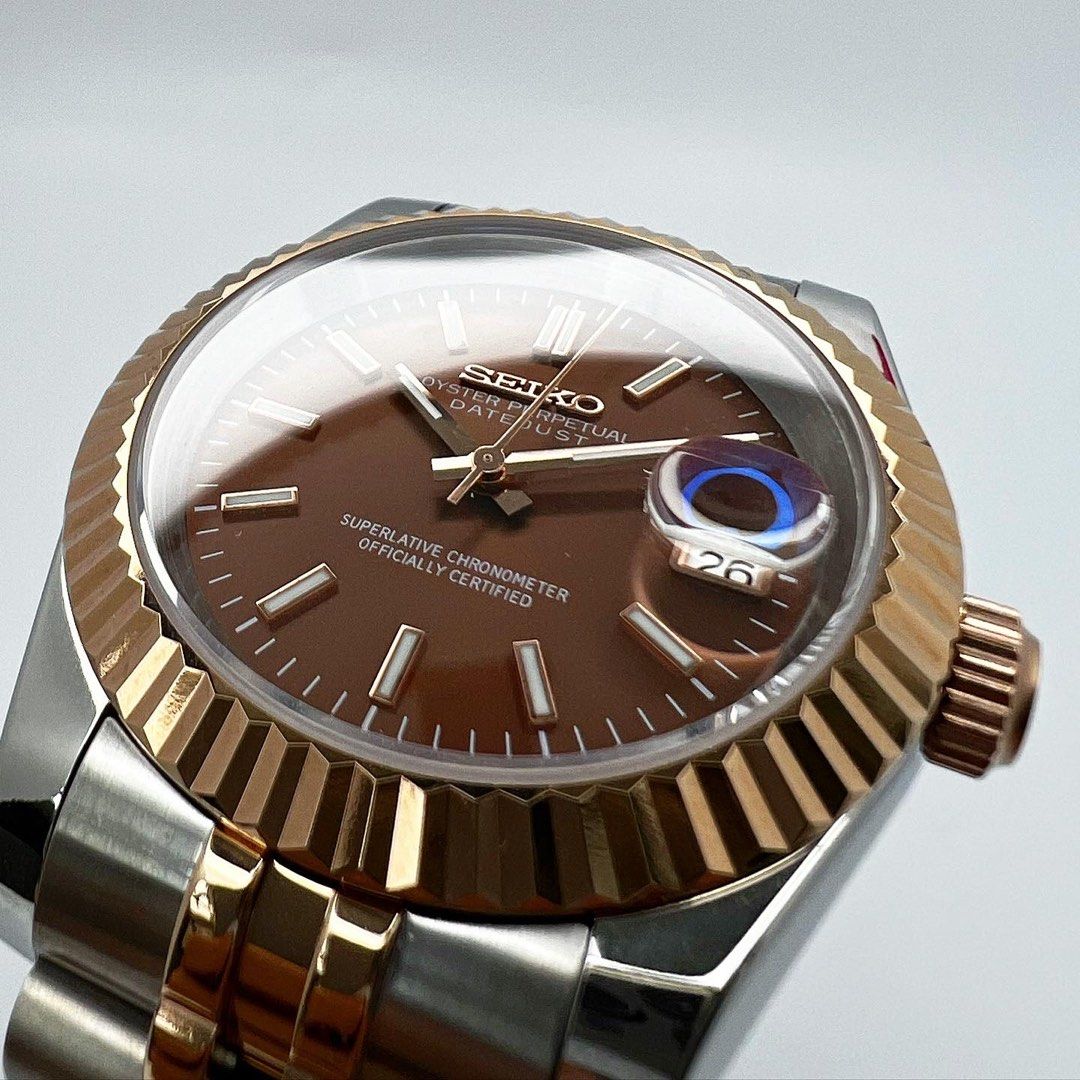 Seiko Datejust ‘Bronze Whisper’ Two-Tone Bronze Dial 36/39mm