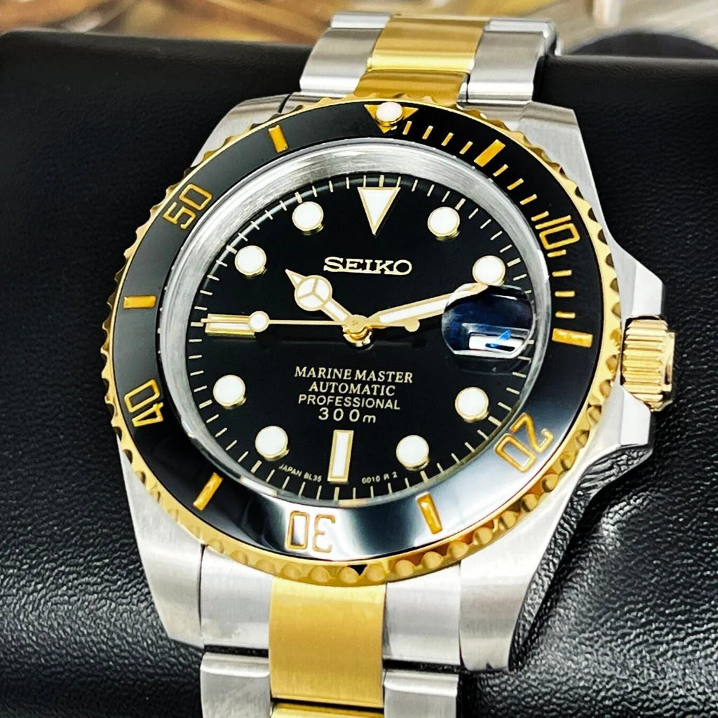 Seiko Marine Master Mod ‘Gold Two-tone’ 40