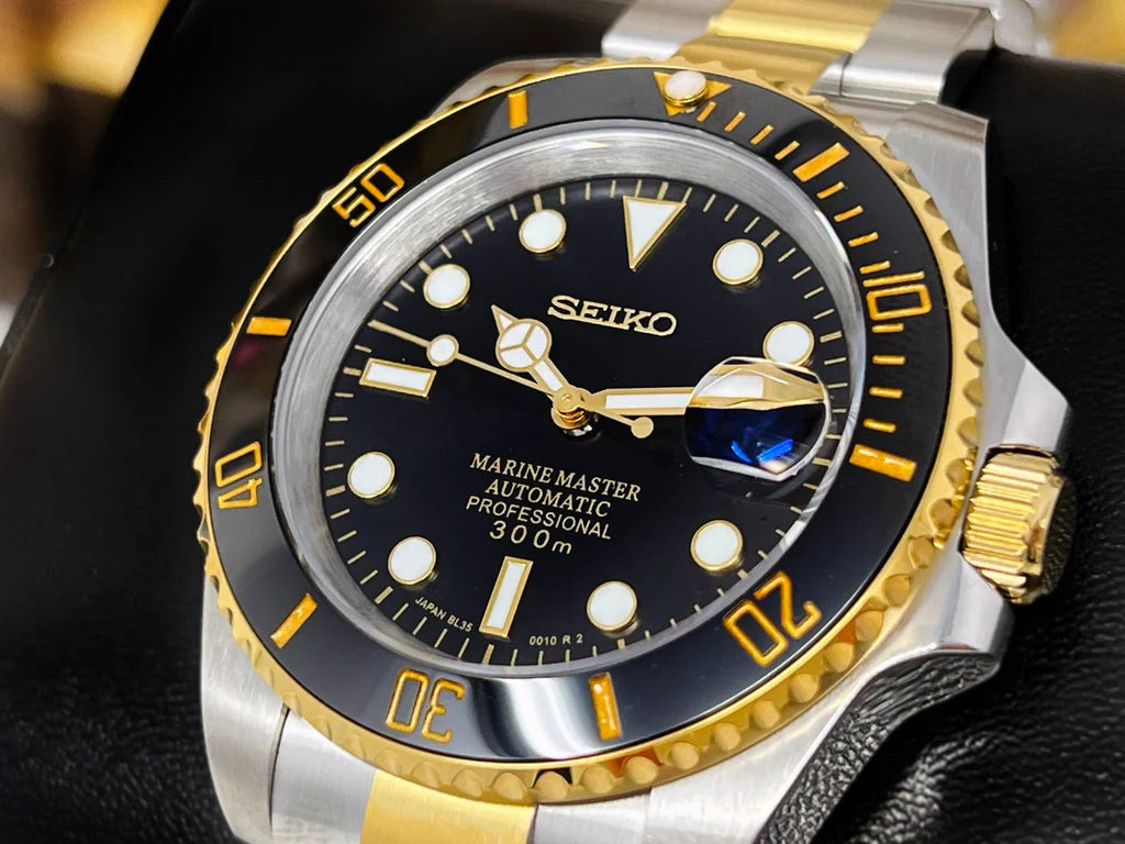 Seiko Marine Master Mod ‘Gold Two-tone’ 40