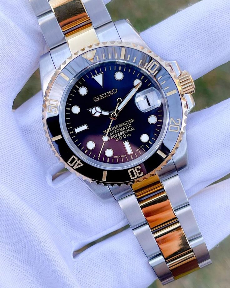 Seiko Marine Master Mod ‘Gold Two-tone’ 40