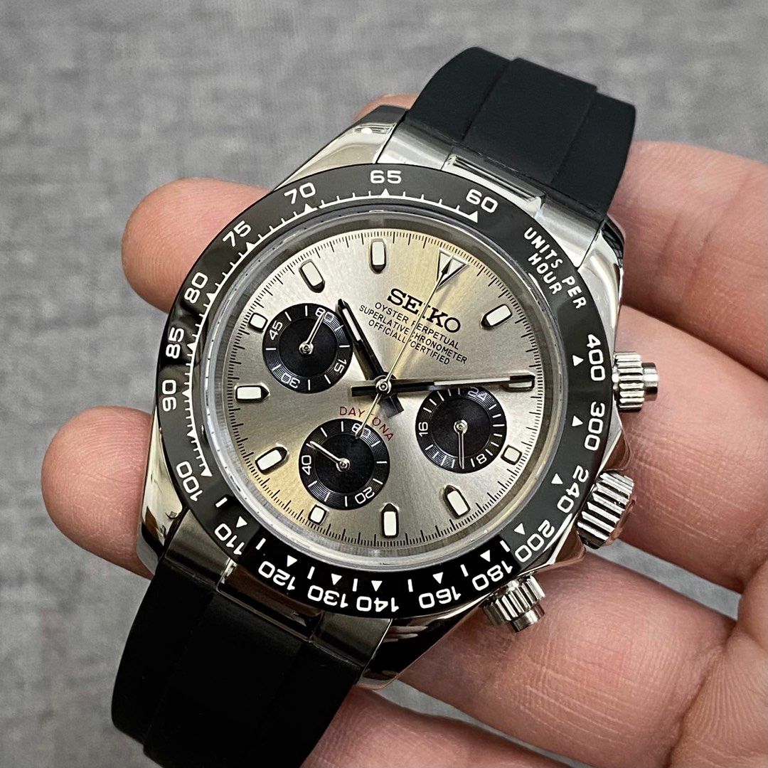 Seiko Daytona Mod ‘Ghost’ 40mm