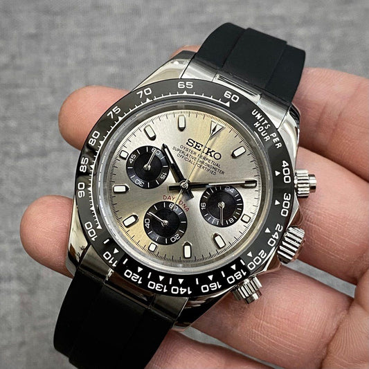 Seiko Daytona Mod ‘Ghost’ 40mm