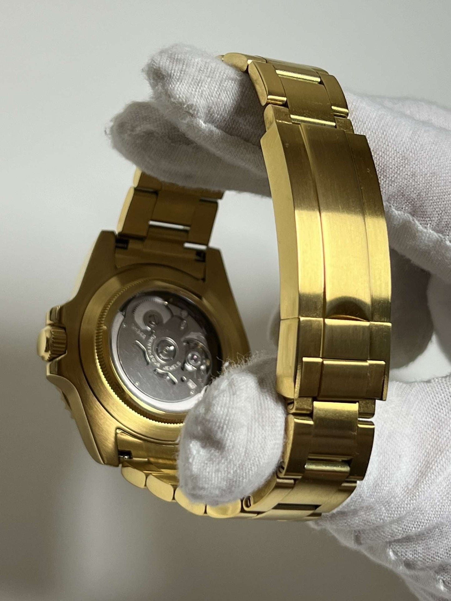 Seiko Submariner Mod ‘Full Gold Green Dial’ 40