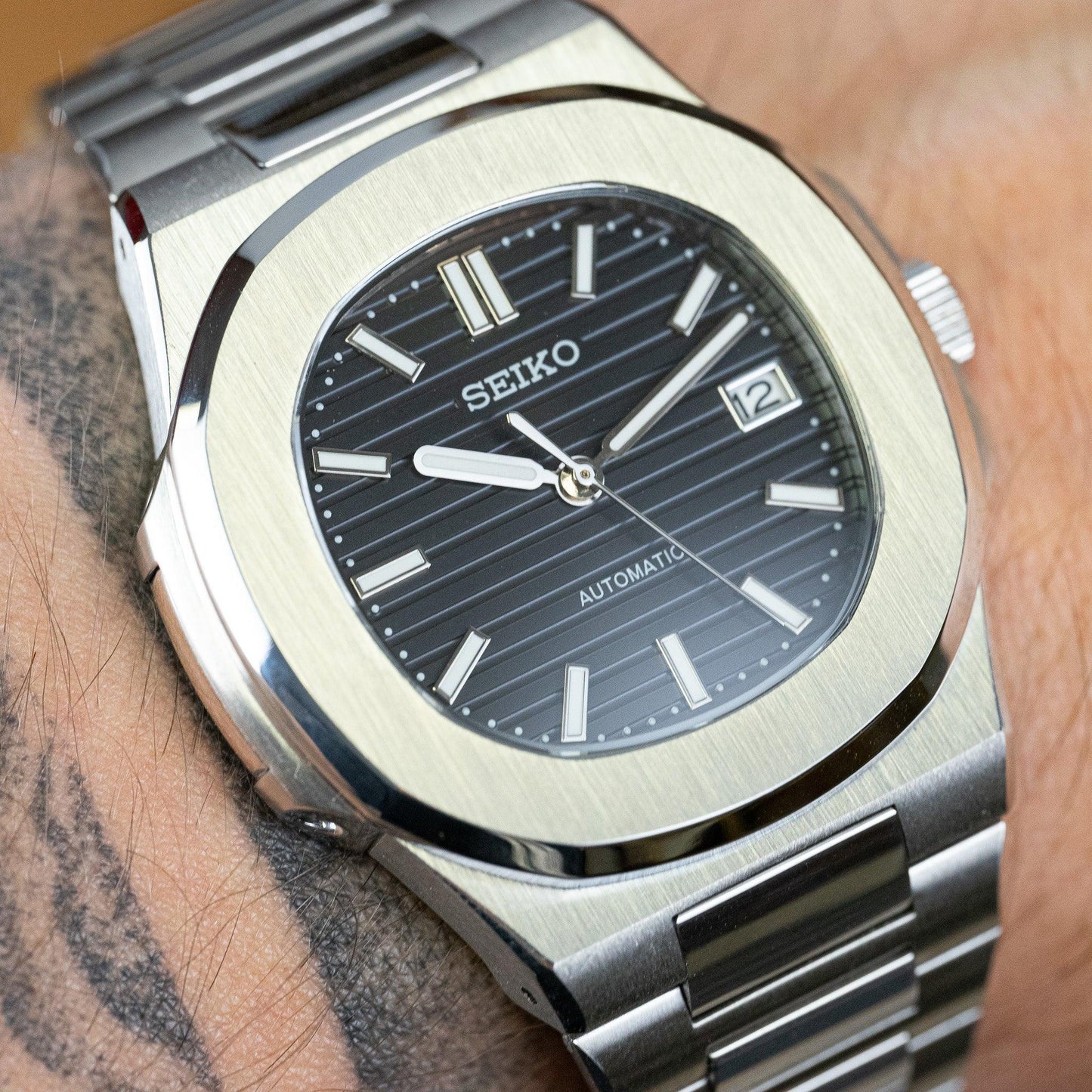 Seiko Nautilus ‘Steel Black Dial’ 40