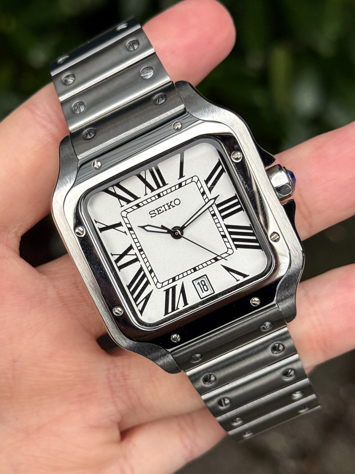 Seiko Santos White Dial 39mm w/Date