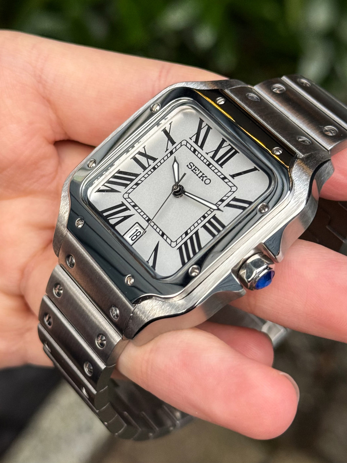 Seiko Santos White Dial 39mm w/Date