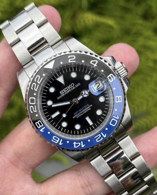 Seiko GMT-Master II Mod ‘Batman’ (NH35)