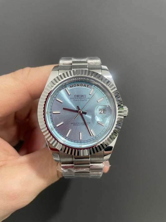 Seiko Day-Date Tiffany Blue Dial 39