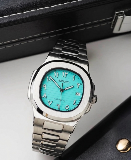 Seiko Nautilus Mod ‘Arabic Tiffany Dial’ 40