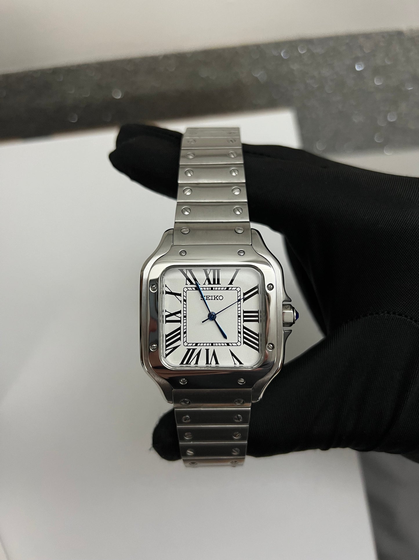 Seiko Santos Mod ‘White Dial’ 39mm