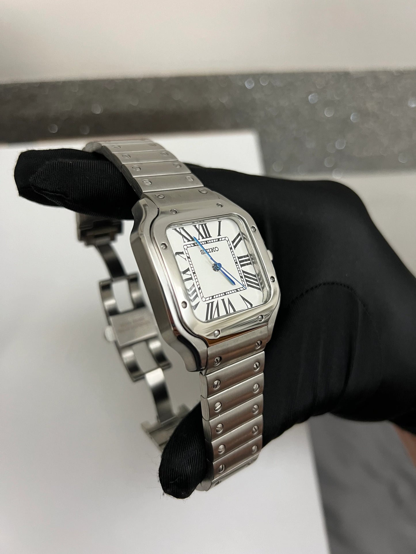 Seiko Santos Mod ‘White Dial’ 39mm