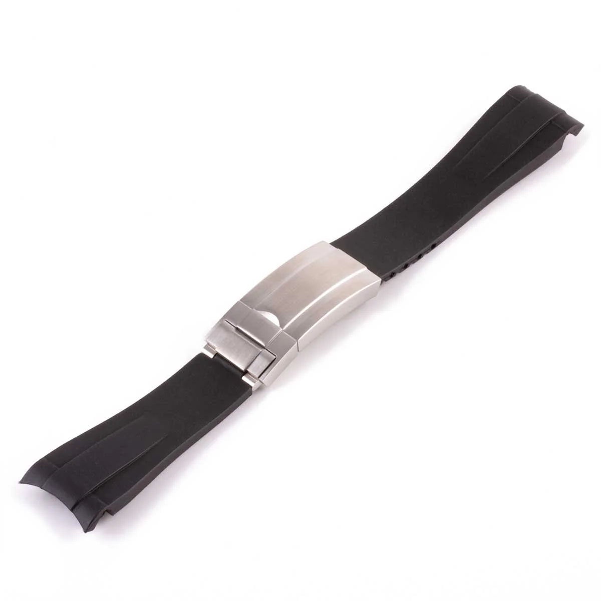 20mm FKM Rubber Strap- Black