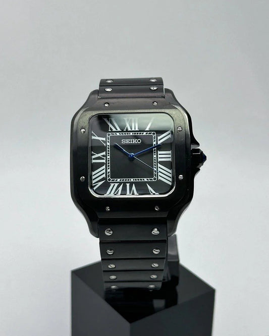 Seiko Santos Mod All Black 39mm