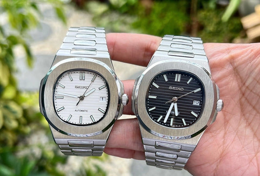 Seiko Nautilus White/ Black Dial 40mm