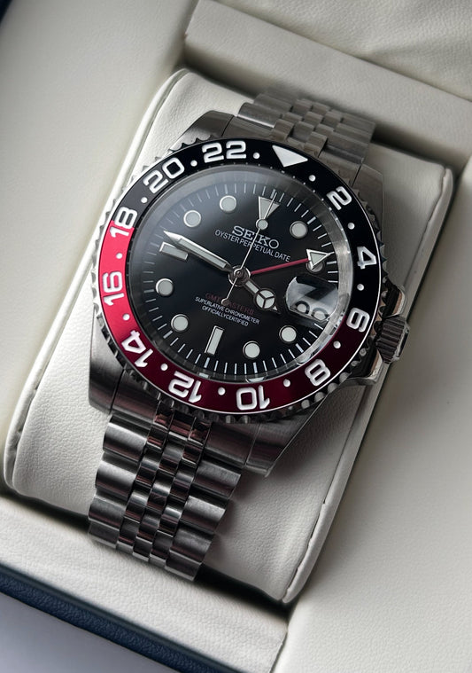 Seiko GMT-Master II Mod ‘Coke’ 40